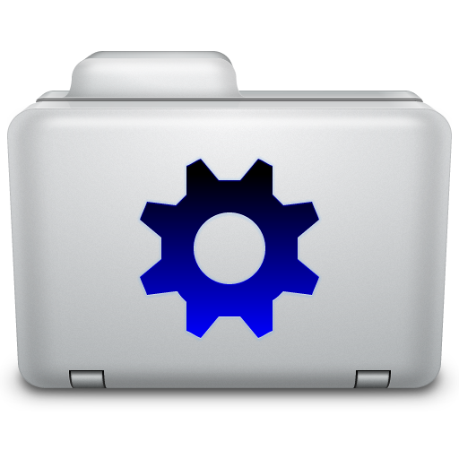 Noir Smart Folder Alt II Icon 512x512 png